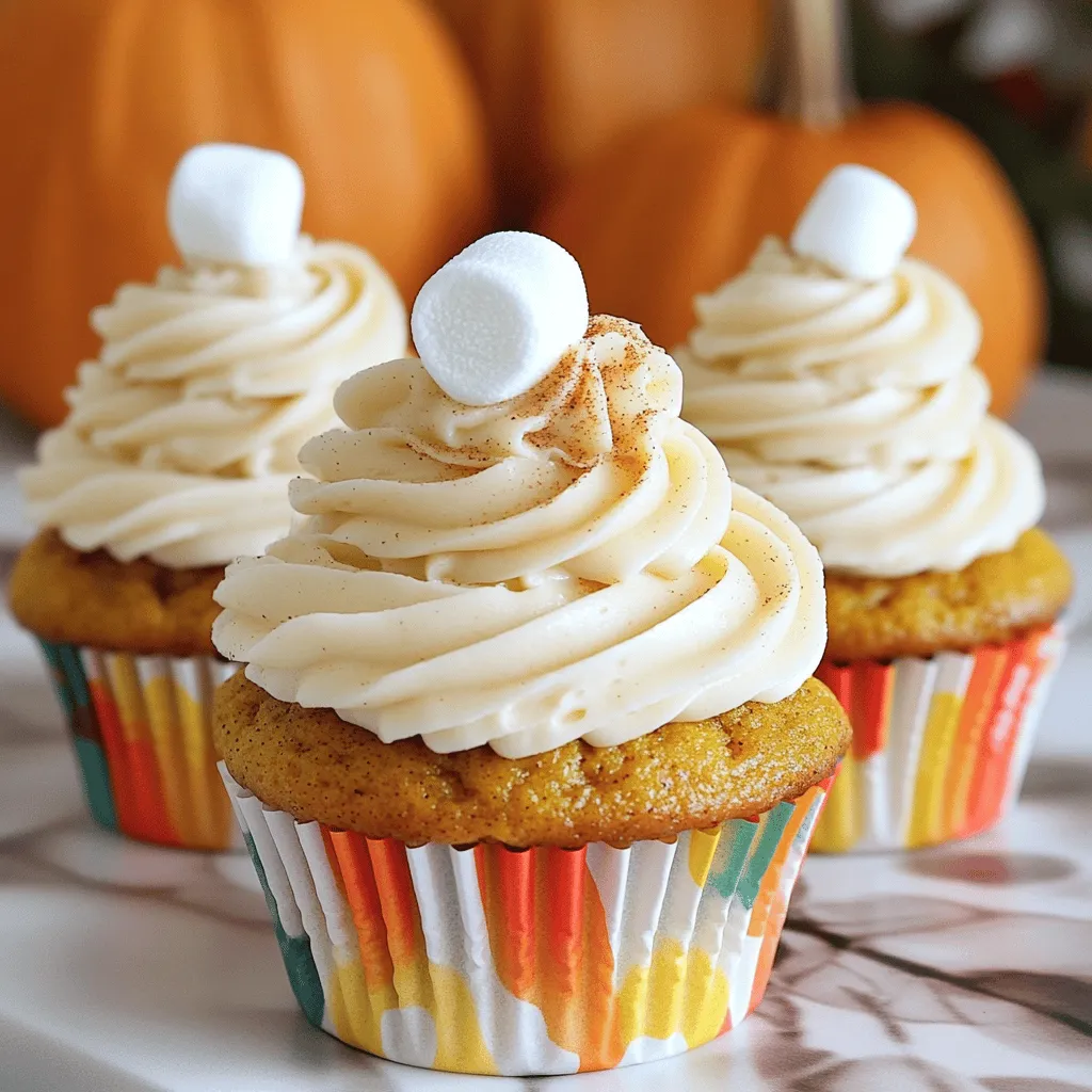 Pumpkin Spice Latte Cupcakes Flavorful Fall Treat