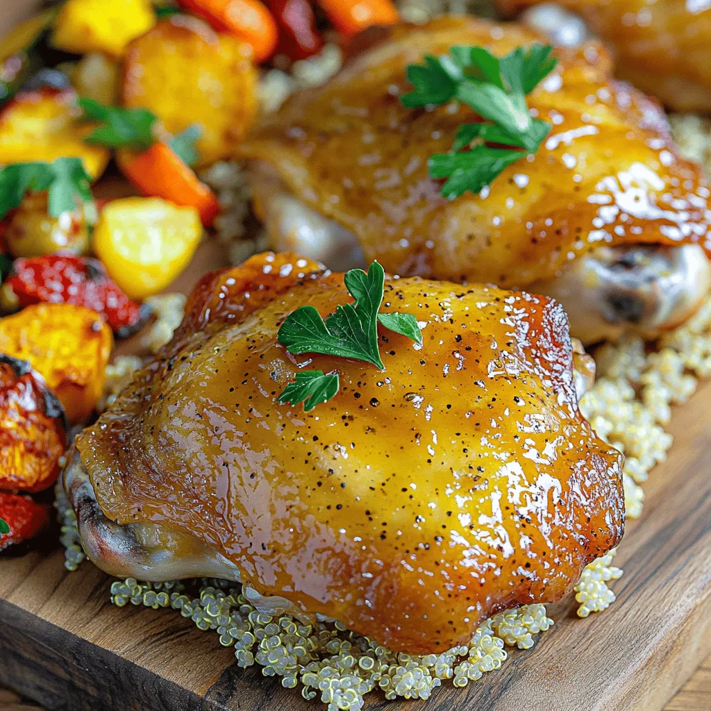 Flavorful Honey Mustard Chicken Thighs Recipe