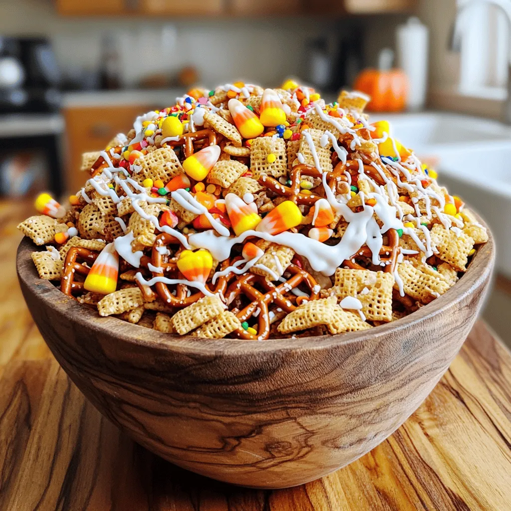 Halloween Chex Mix Festive and Fun Recipe Guide