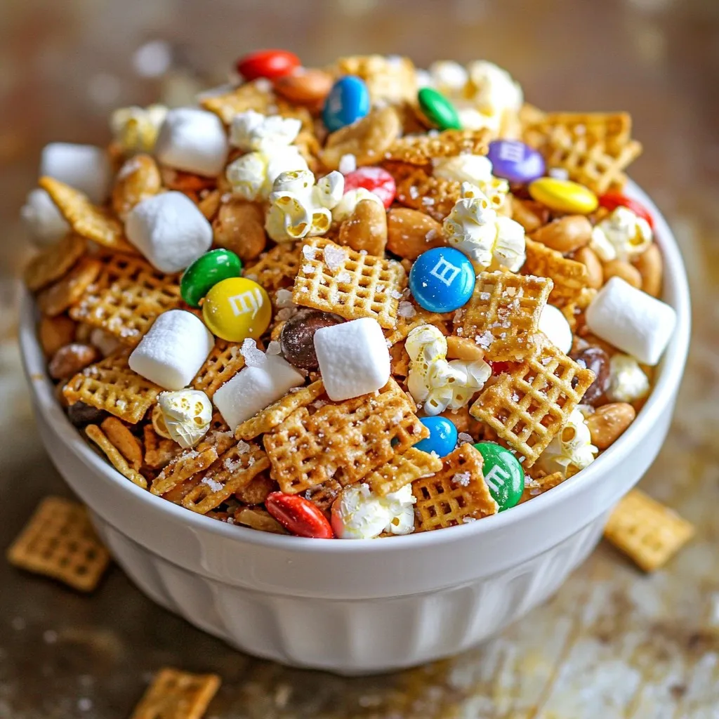 White Trash Snack Mix Flavorful and Fun Recipe