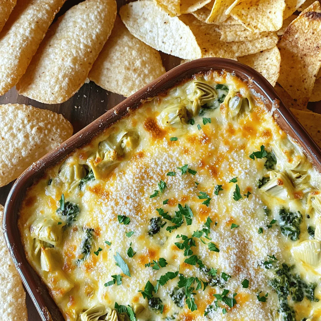 Cheesy Spinach Artichoke Dip Irresistible Party Treat
