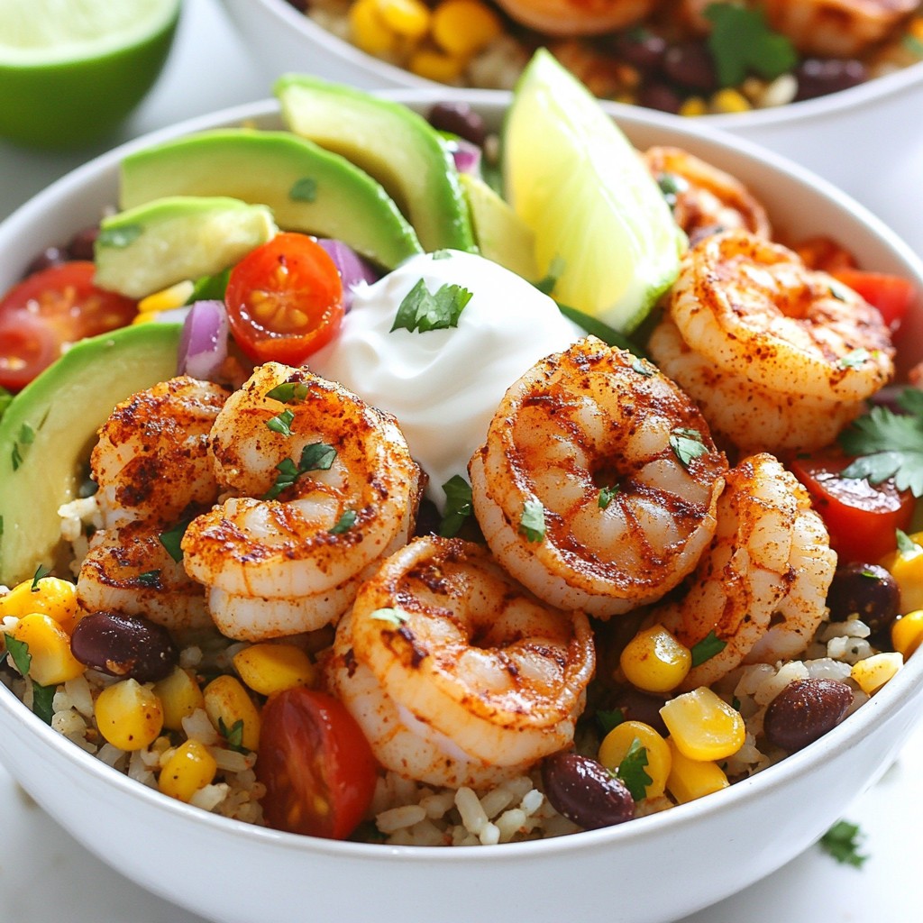 Spicy Shrimp Taco Bowls Flavorful and Easy Meal