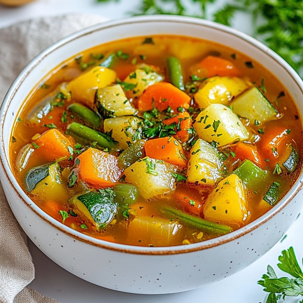 Stone Soup Inspired Veggie Stew Hearty and Flavorful Dish