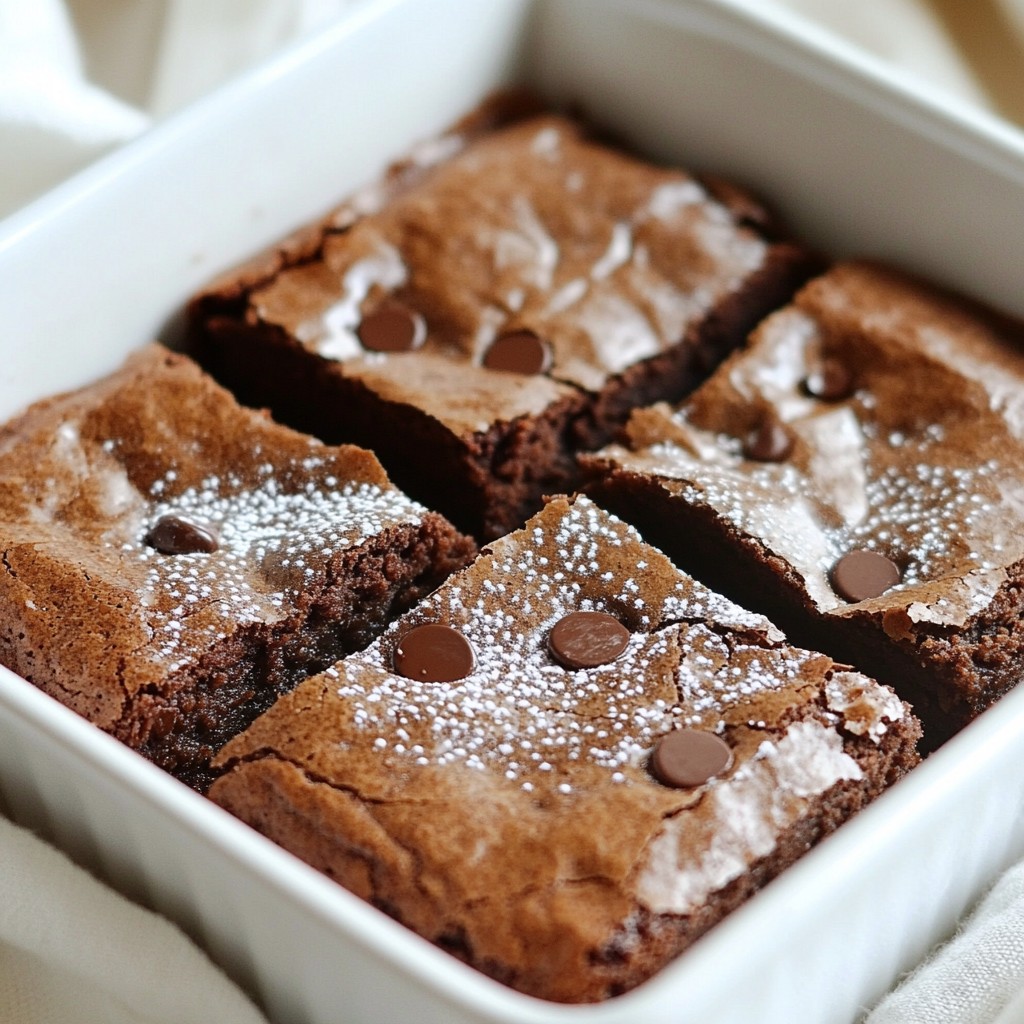 Fudgy Sourdough Brownies Rich and Decadent Treat