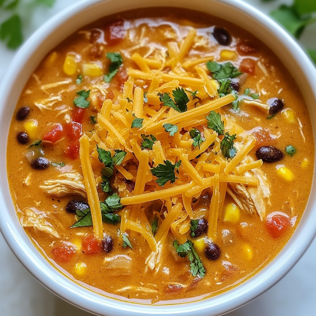Creamy Chicken Enchilada Soup Simple Cooking Guide