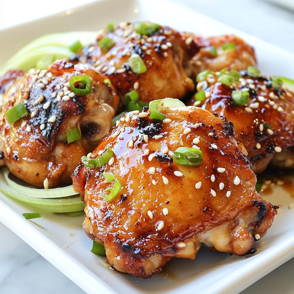 Air Fryer Soy Garlic Chicken Thighs Tempting Delight