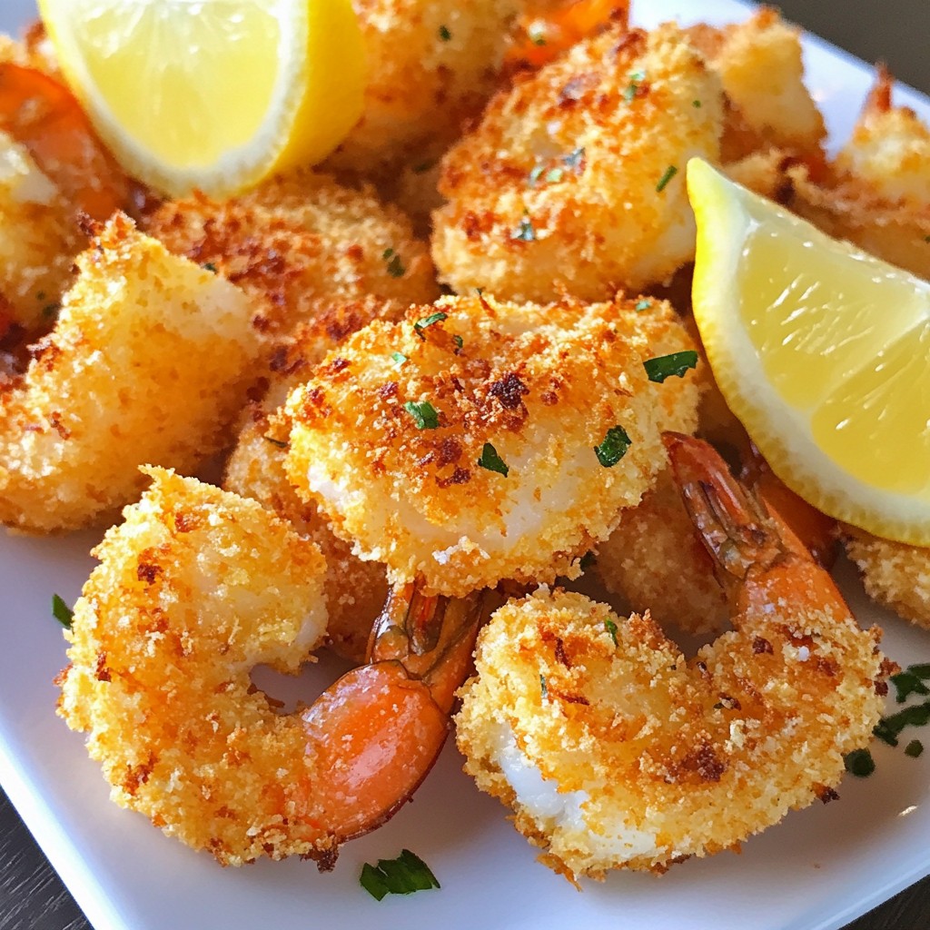 Air Fryer Breaded Shrimp Crispy and Flavorful Delight