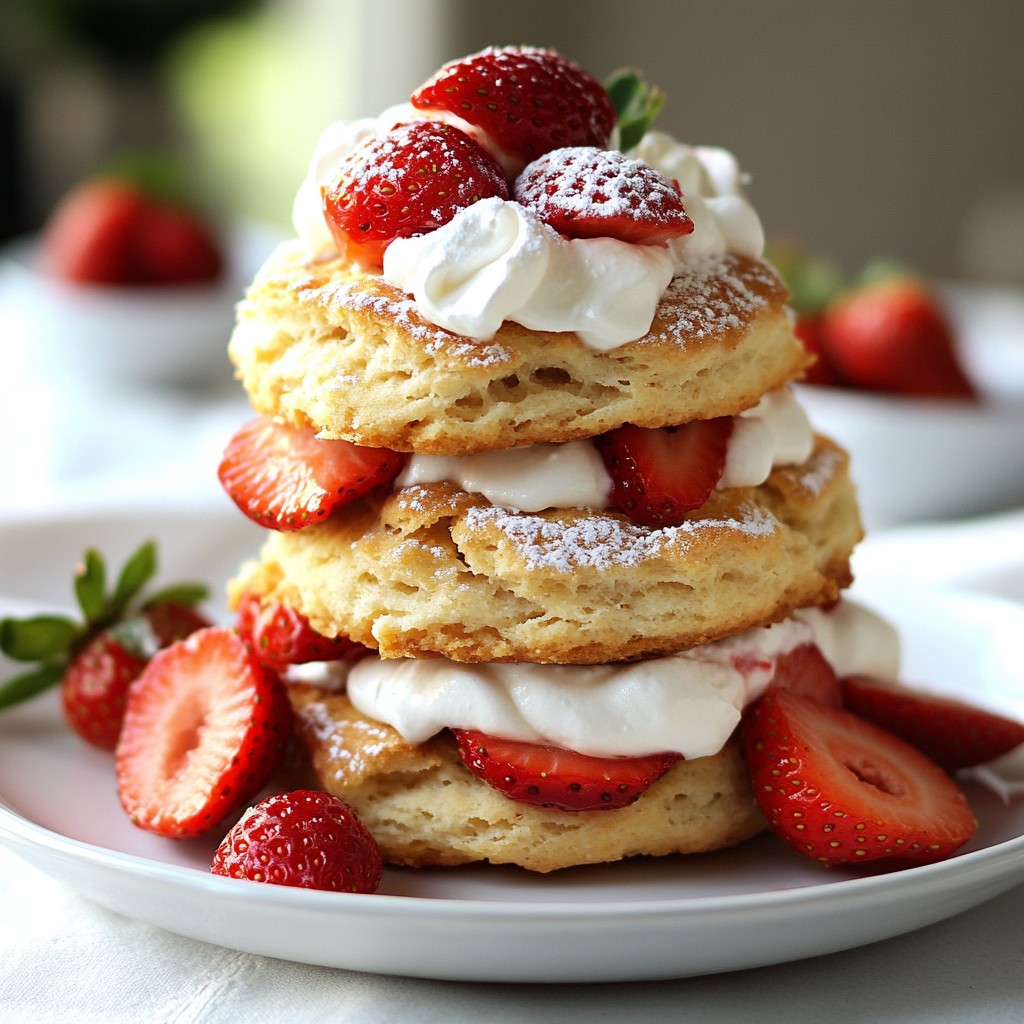Strawberry Shortcake Biscuits Delightful and Easy Recipe