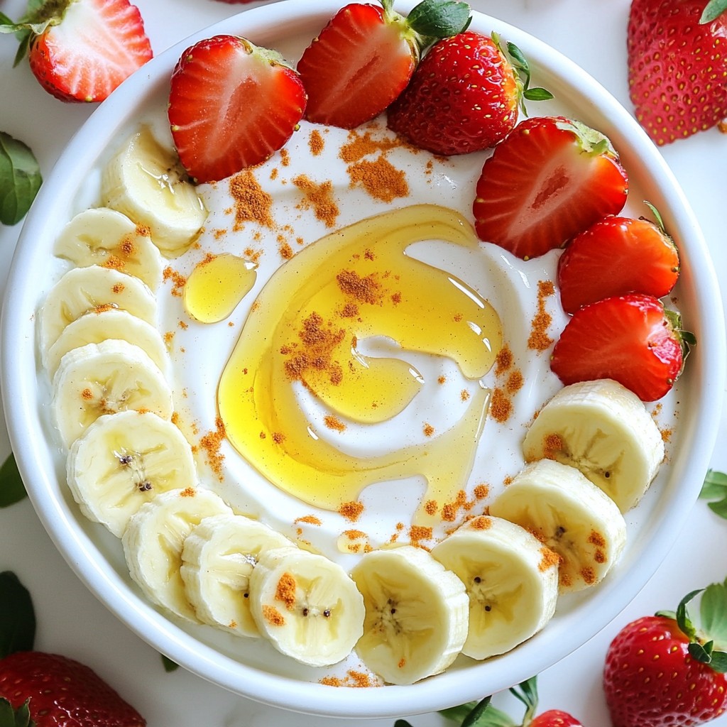 Minute Greek Yogurt Fruit Dip Delightful and Easy Recipe