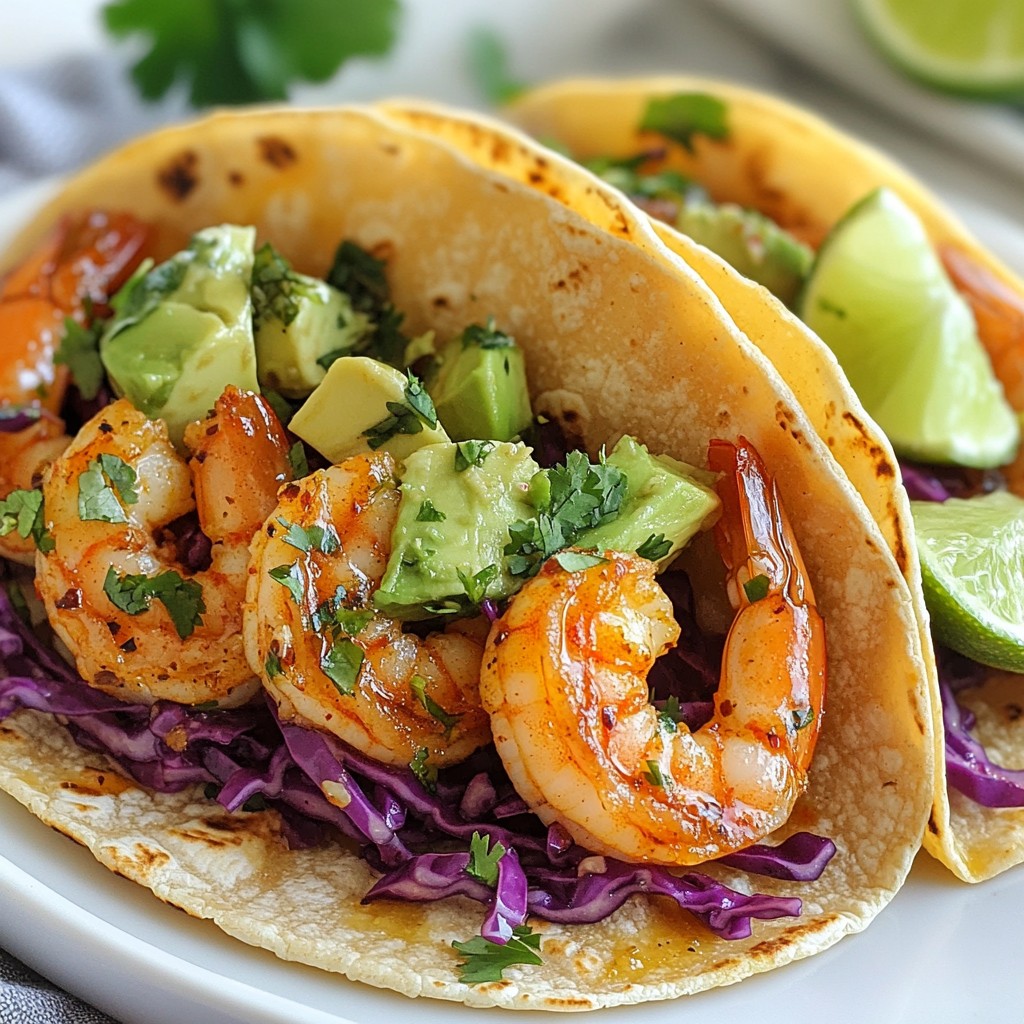 Spicy Garlic Shrimp Tacos Flavorful and Easy Recipe