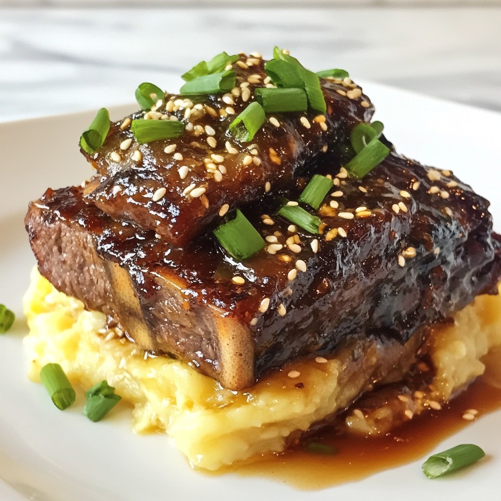 Slow-Roast Asian Beef Short Ribs Delicious Recipe