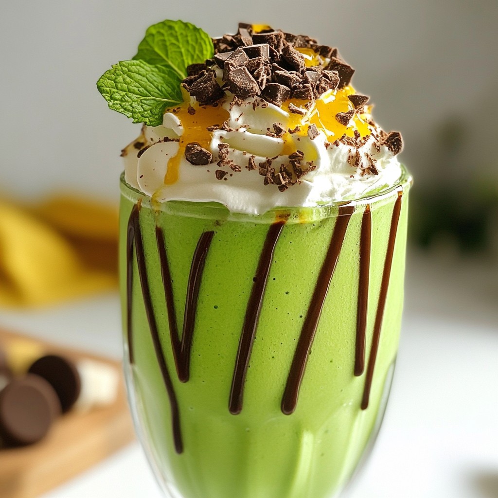 Lucky Leprechaun Shamrock Shake Irresistible Treat