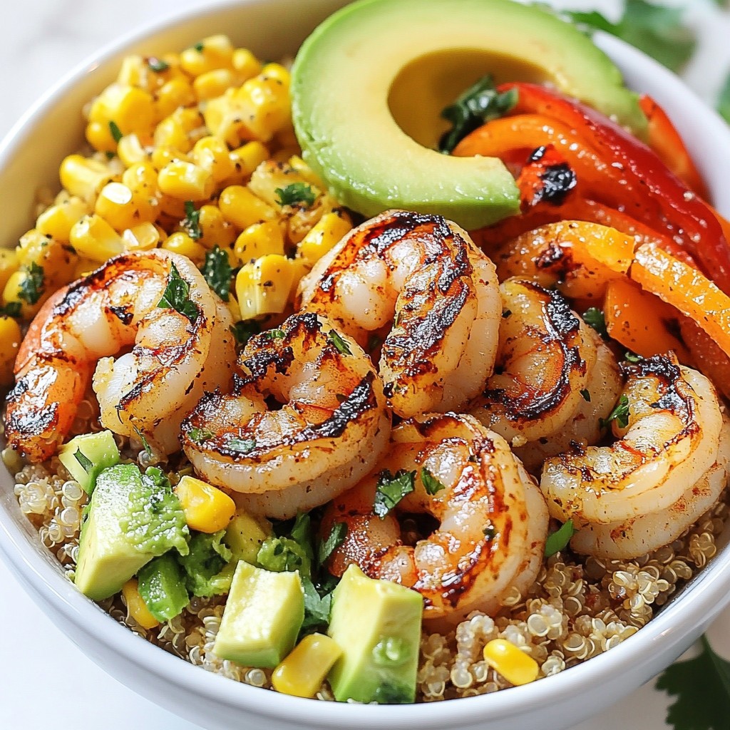 Grilled Shrimp Quinoa Bowl Flavorful and Nutritious Meal