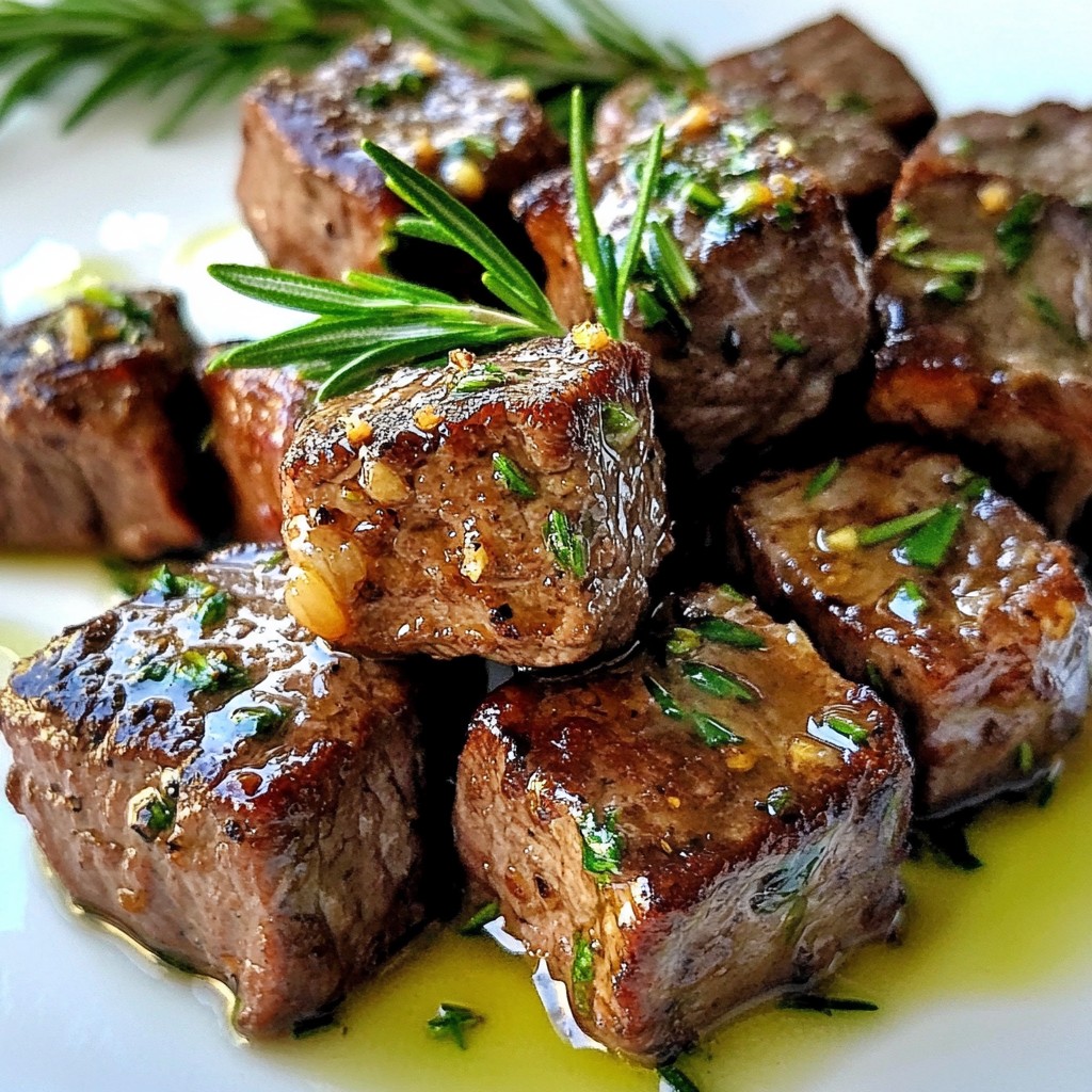 Garlic Butter Steak Bites Savory and Simple Recipe