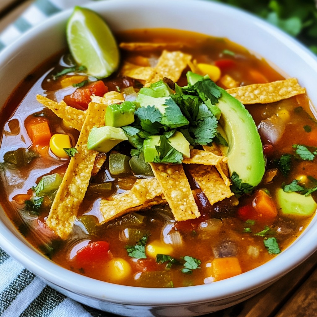 Mexican Tortilla Soup Flavorful and Hearty Recipe
