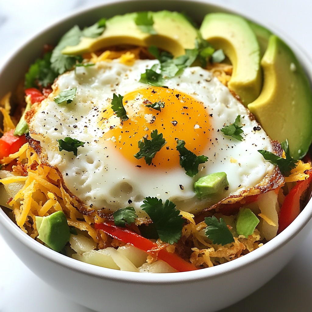 Hash Brown Breakfast Bowls Flavorful Morning Meal