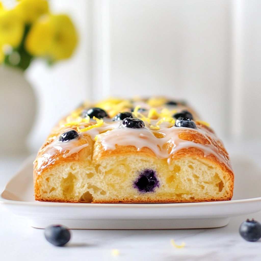 Lemon Blueberry Sourdough Bread Simple Baking Guide