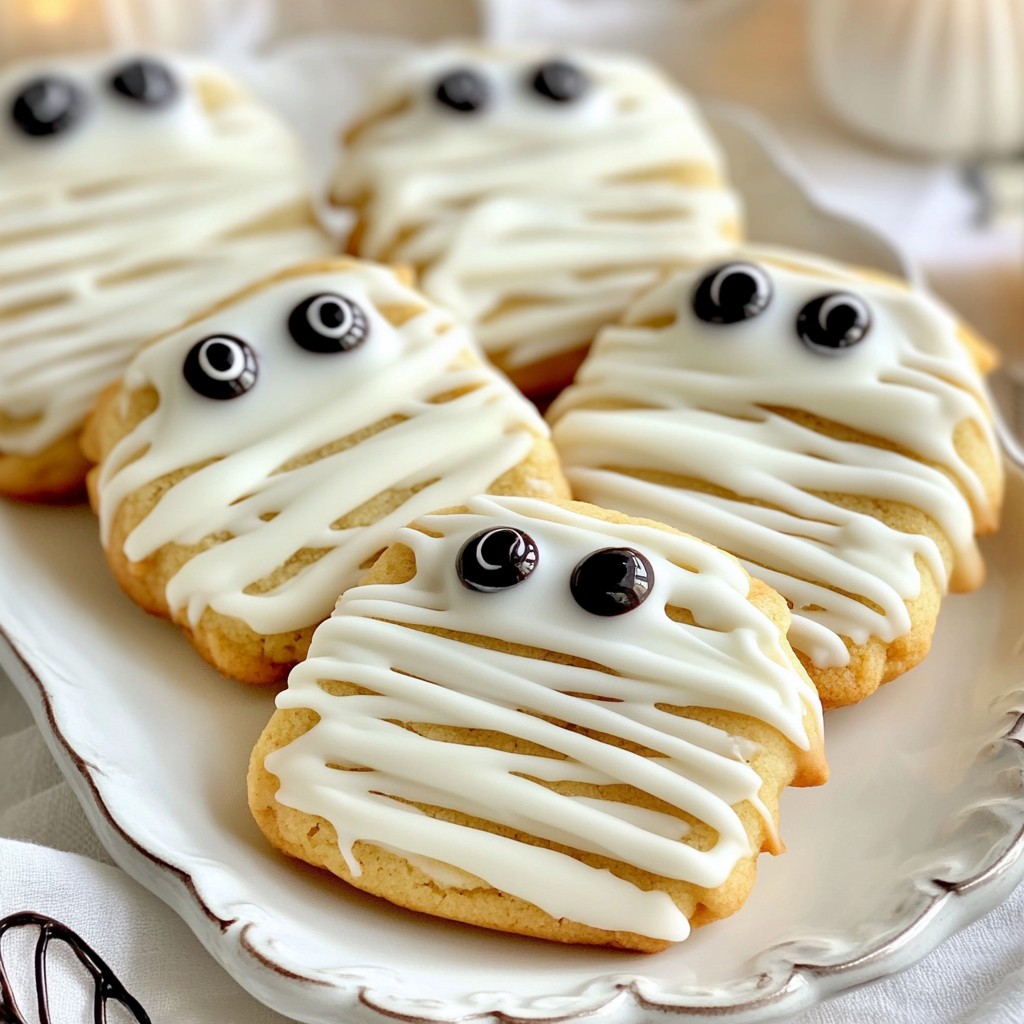 Mummy Halloween Cookies Spooky and Fun Treats