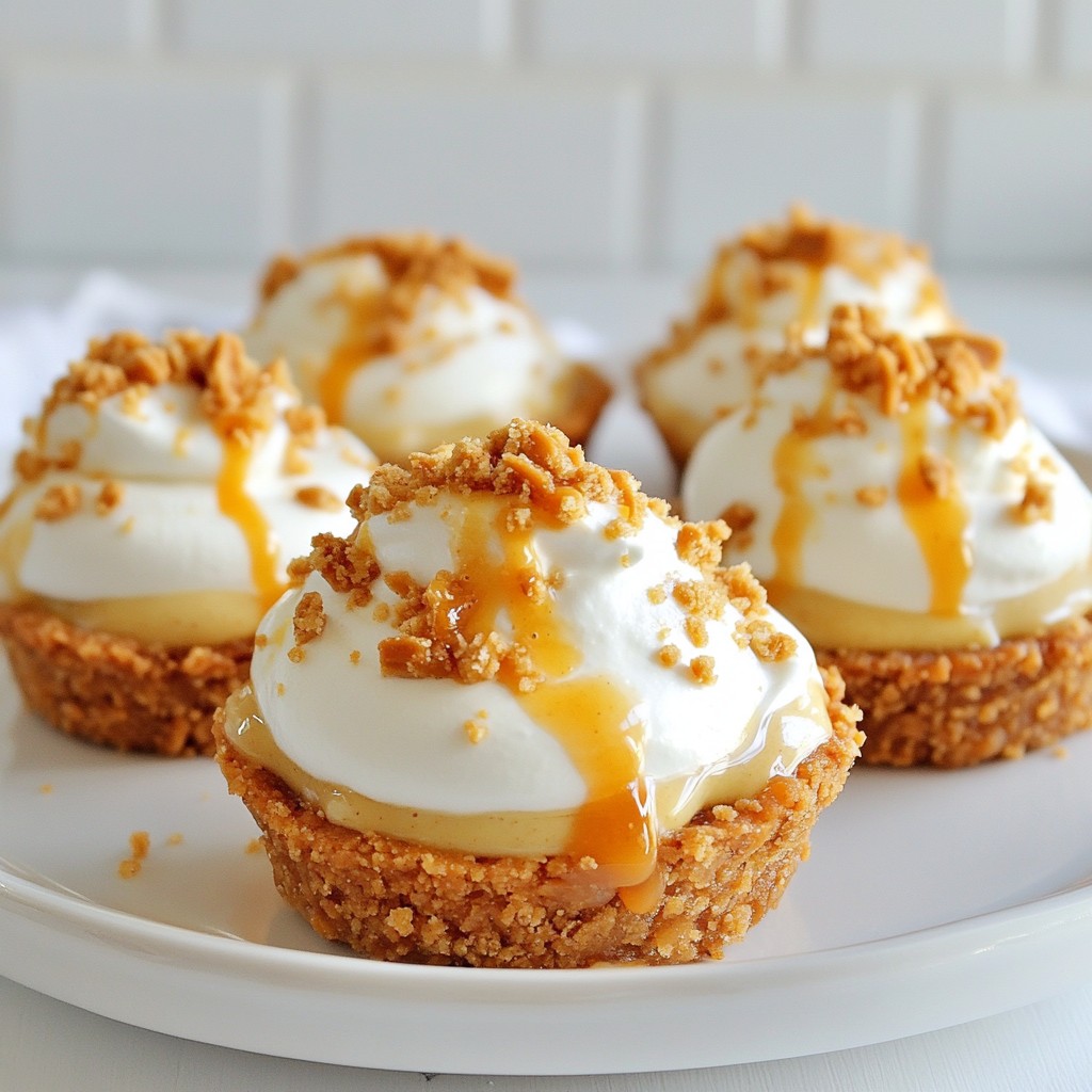 Butterfinger Caramel Crunch Mini Pies Delightful Treat