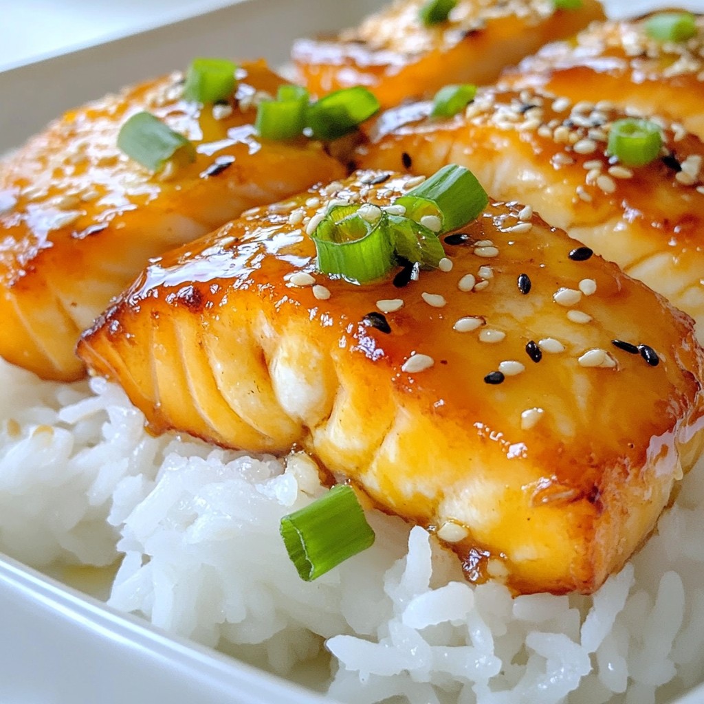 Teriyaki Glazed Cod Flavorful Oven-Baked Delight