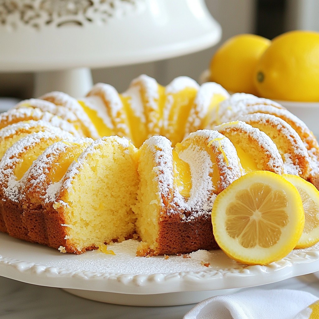 Lemon Cream Cheese Pound Cake Delightfully Simple Recipe