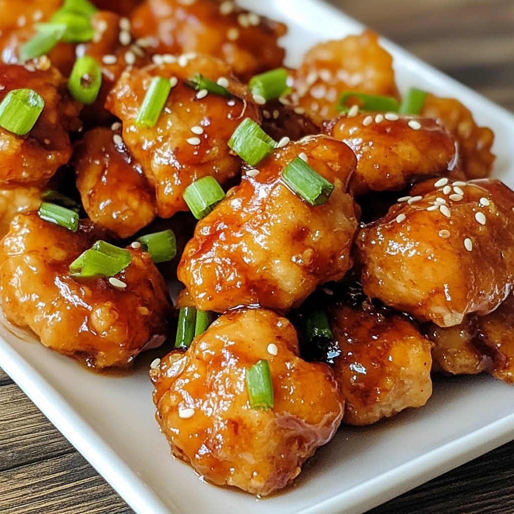 Honey Garlic Chicken Bites Flavorful and Easy Recipe