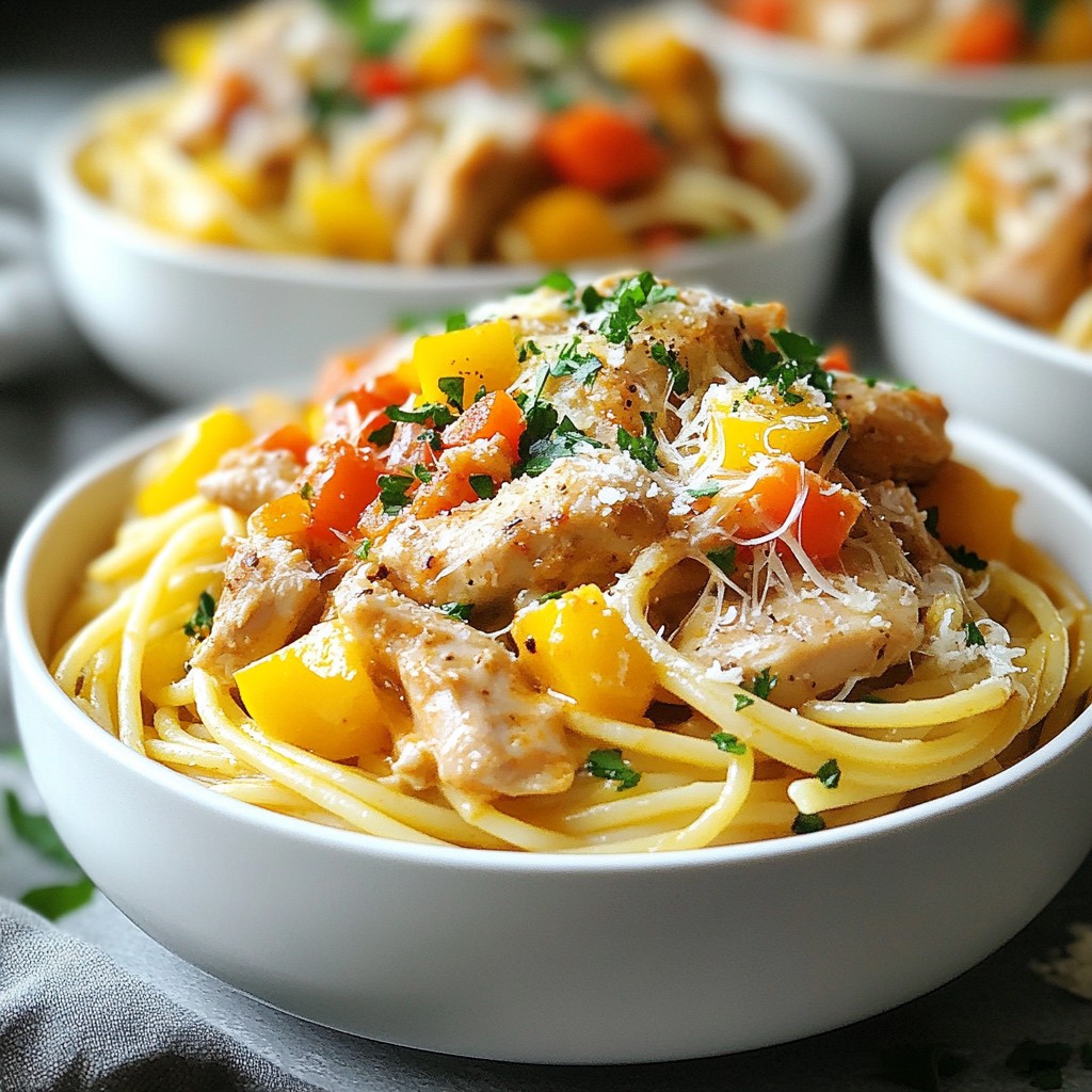 Cajun Three-Cheese Chicken Spaghetti Flavor Explosion