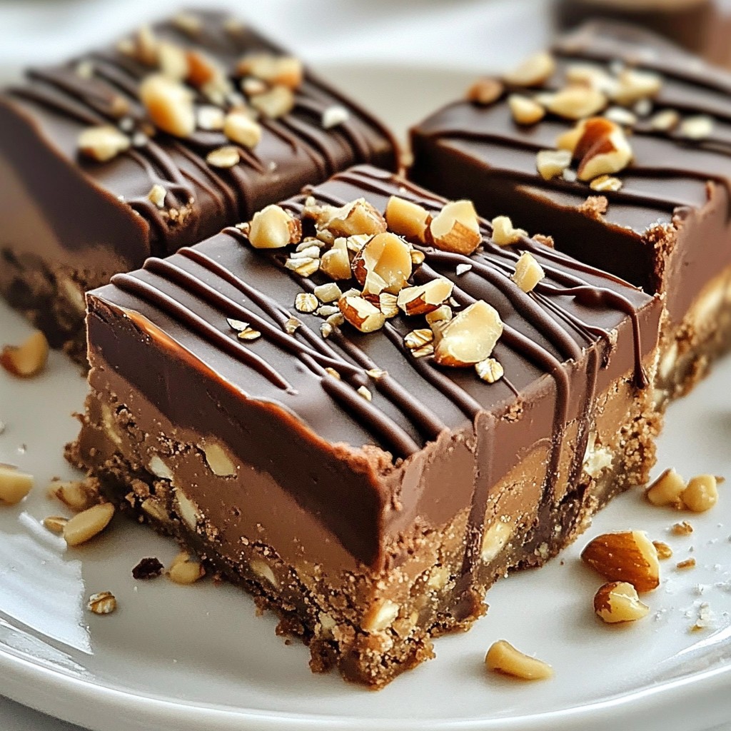 No-Bake Peanut Butter Bars Quick and Tasty Treat