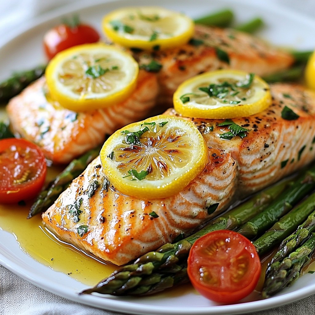 One-Pan Lemon Herb Salmon Simple and Flavorful Dish