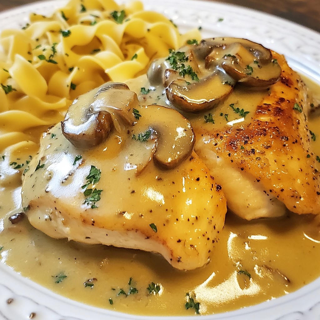 Creamy German Hunter’s Sauce Chicken Flavor Boost Dish