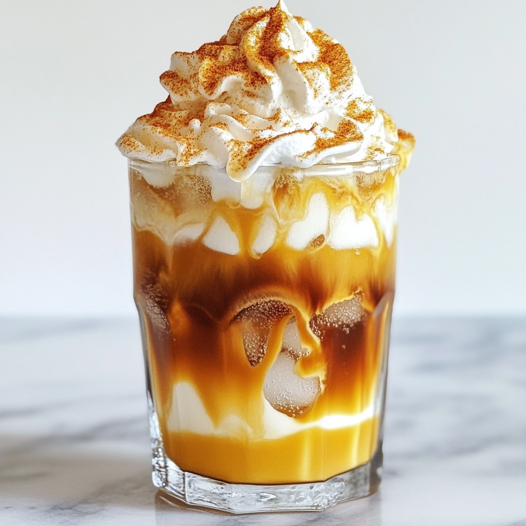 Pumpkin Cream Cold Brew Copycat Simple and Tasty Drink