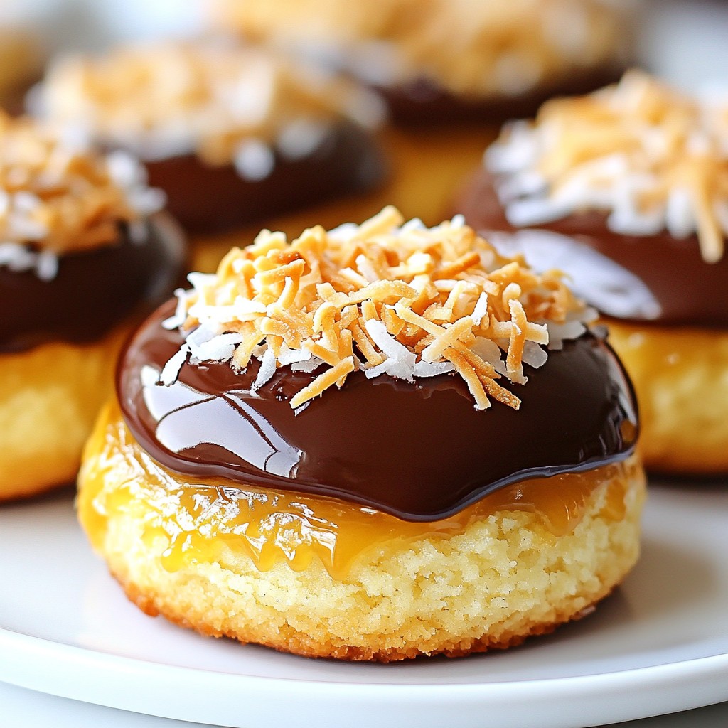 Homemade Samoas Cookies Irresistible Sweet Treat