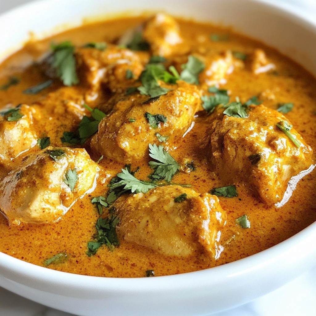 Easy Butter Chicken Quick and Flavorful Recipe