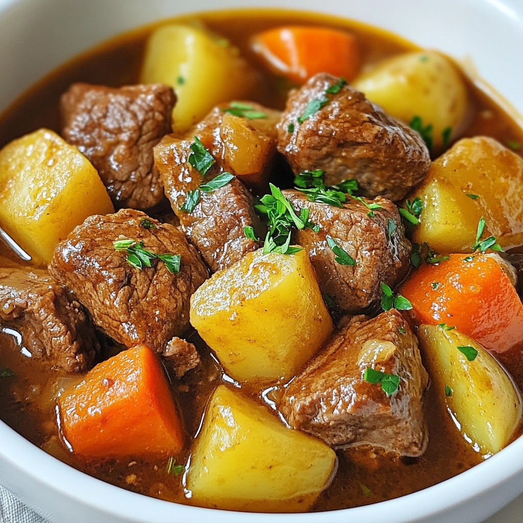 Instant Pot Beef Stew Deliciously Hearty Recipe