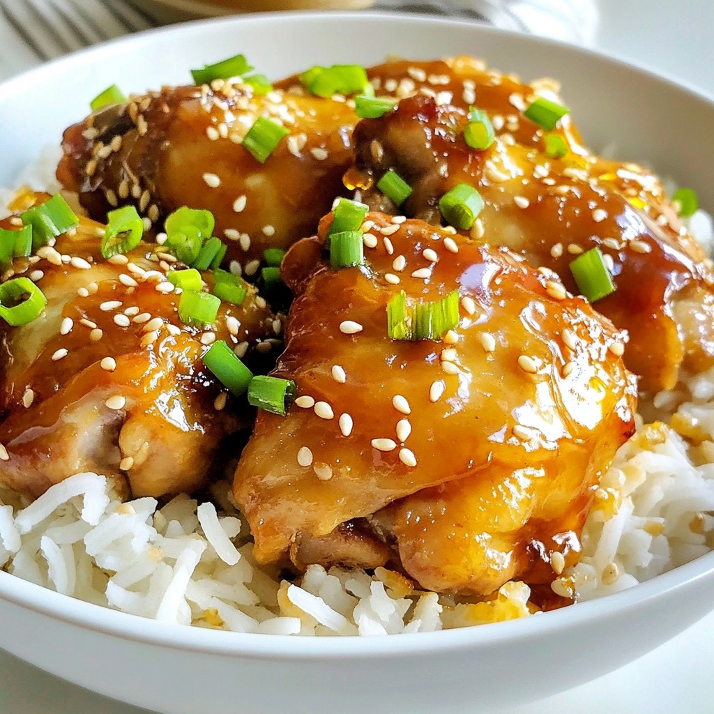 Slow Cooker Honey Garlic Chicken Flavorful and Easy Meal