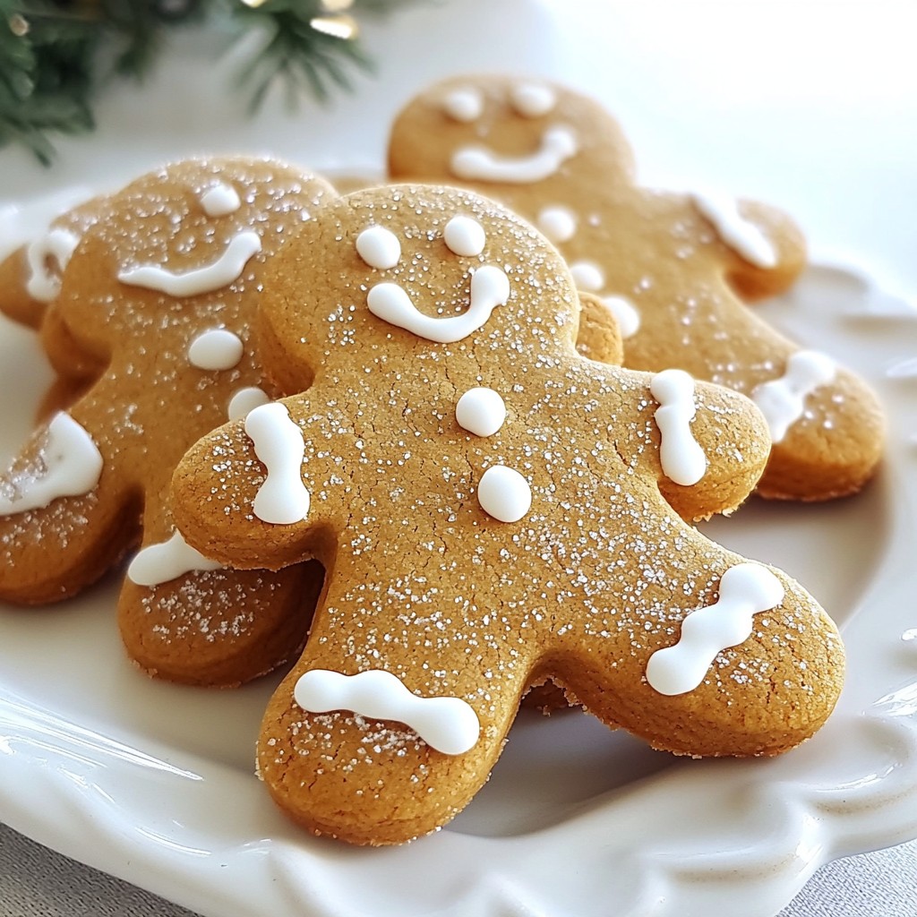 Soft Chewy Gingerbread Men Delightfully Delicious Treat