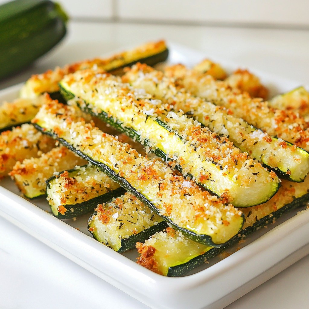 Air Fryer Zucchini Fries Crispy and Delicious Snack