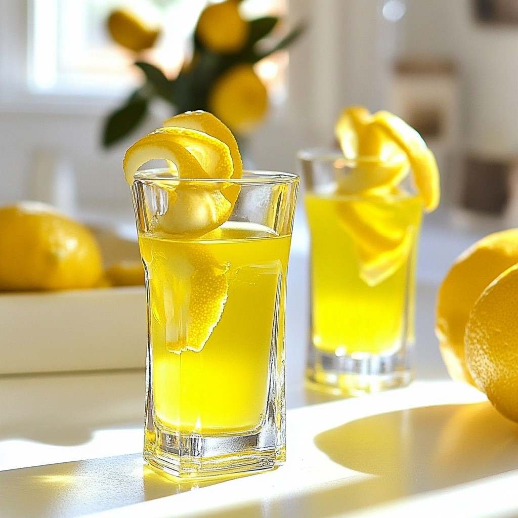 Homemade Limoncello Liqueur Easy and Refreshing Recipe