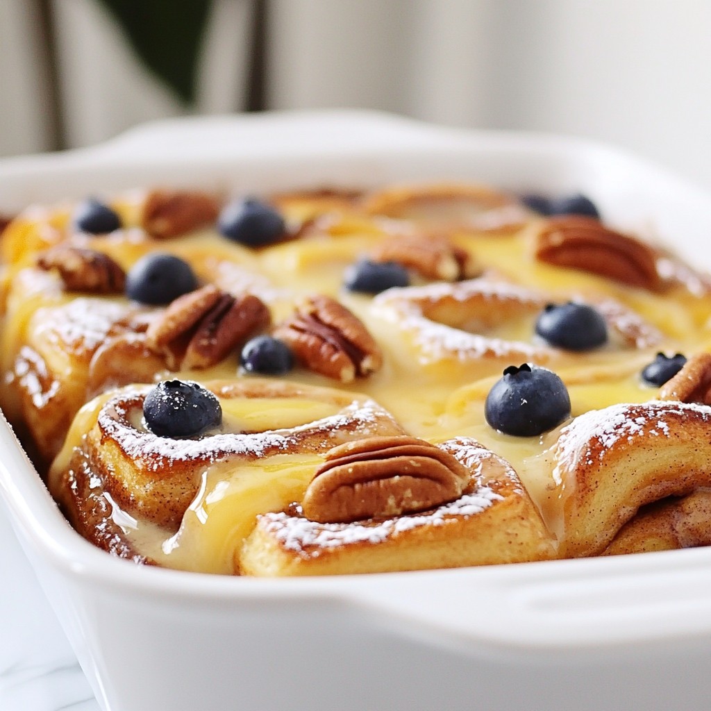 Cinnamon Roll French Toast Bake Irresistible Delight
