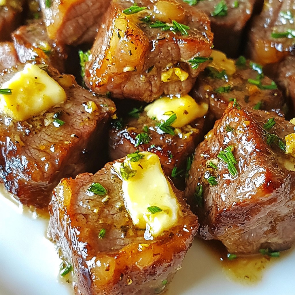 Garlic Butter Steak Bites Savory and Simple Recipe