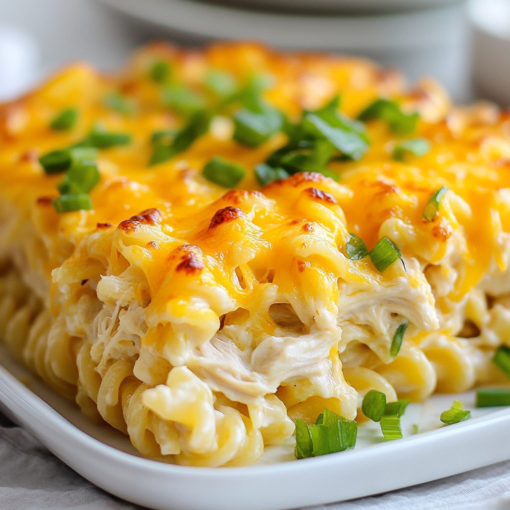 Crack Chicken Pasta Bake Creamy and Delicious Recipe