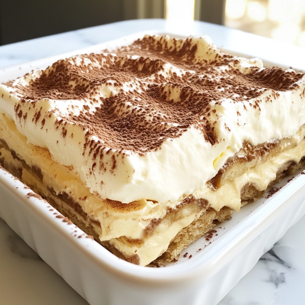 Classic Creamy Tiramisu Irresistible Italian Delight