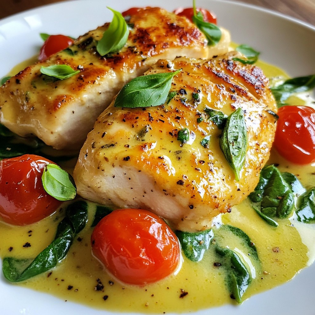 Creamy Tuscan Chicken Simple and Flavorful Recipe