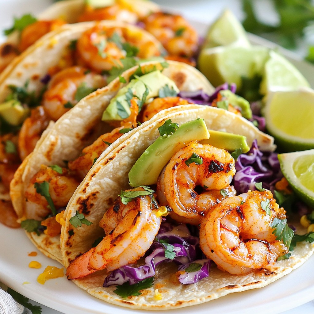 Firecracker Shrimp Tacos Spicy and Flavorful Delight
