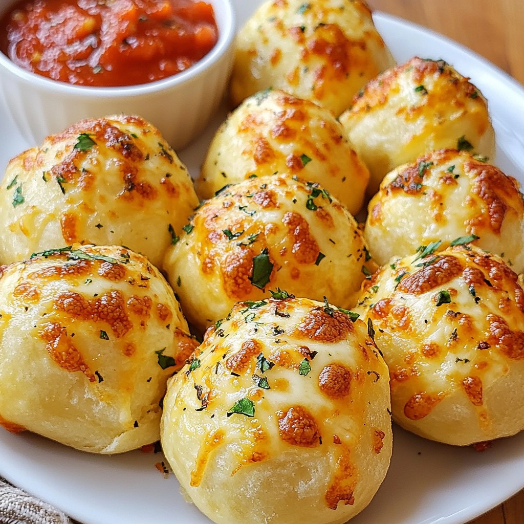 Cheesy Pizza Bombs Irresistible Quick Snack Delight