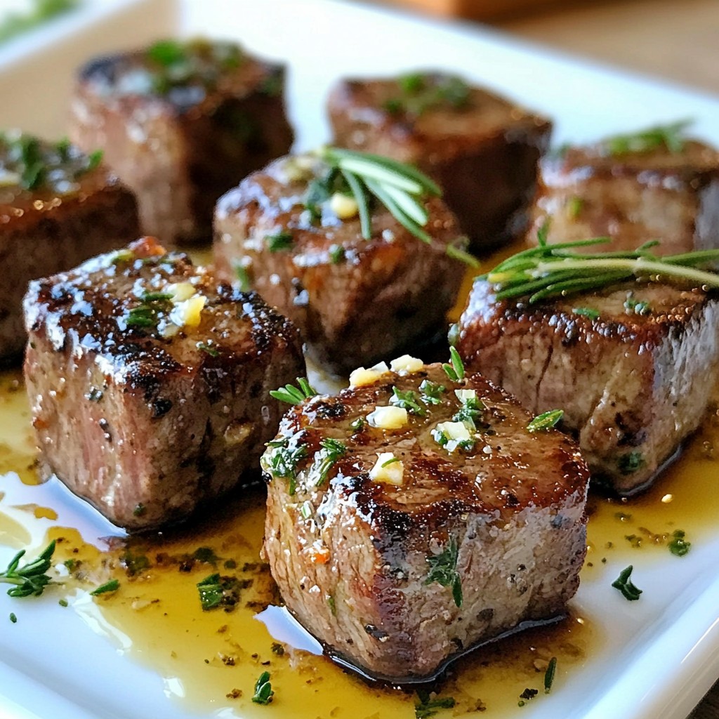 Garlic Butter Steak Bites Juicy and Flavorful Treat