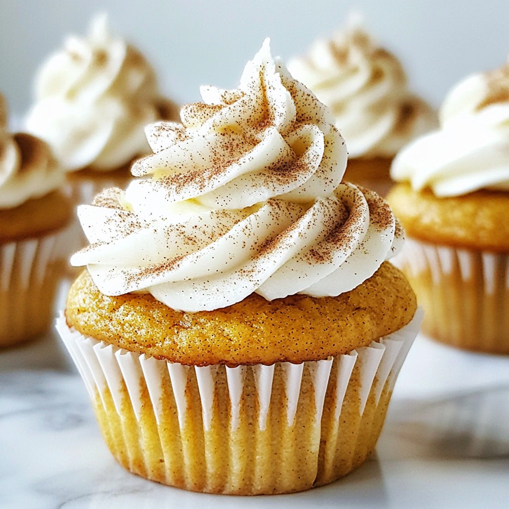 Pumpkin Spice Latte Cupcakes Irresistibly Delicious