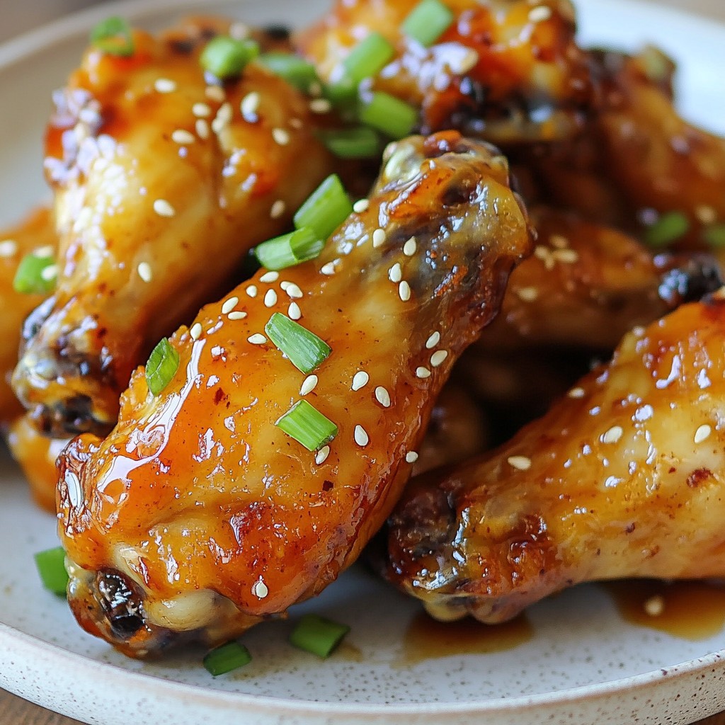 Air Fryer Teriyaki Chicken Wings Easy and Tasty Meal
