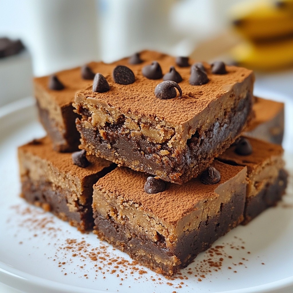 Banana Fudge Squares Easy and Delicious Dessert Recipe