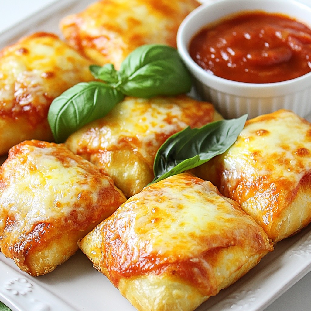 Homemade Pizza Rolls Quick and Tasty Snack Idea